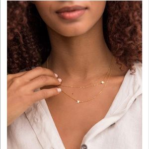 NEW! Double star necklace by Jennifer Zeuner